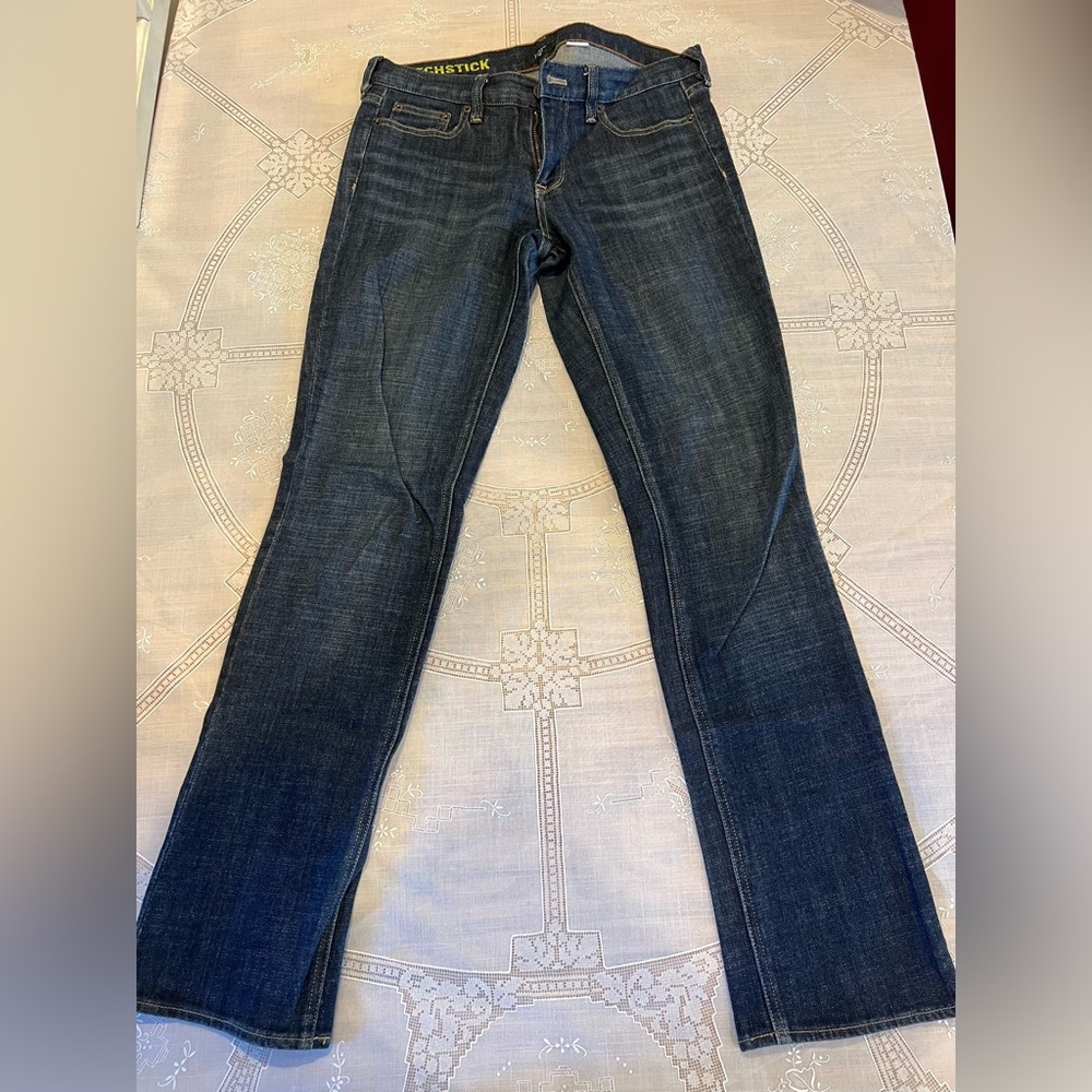 JCrew Matchstick Stretch Jeans, Straight Leg, EUC, Size 29R